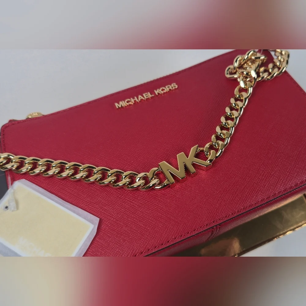 MICHAEL‎ KORS JST Md Saffiano Leather Crossbody XBody
